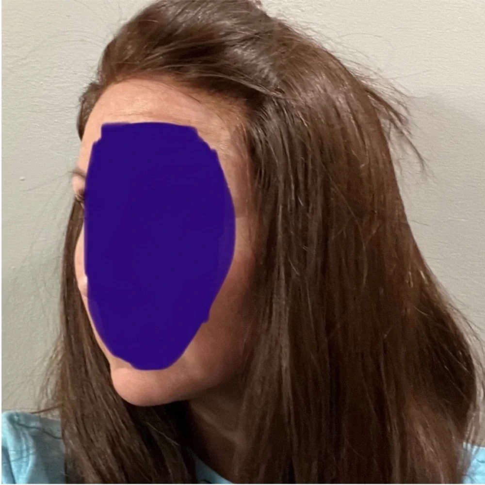 Lu’s Wigs “Betty” Human Hair Brunette 4/5 Medium Cap HH 17”